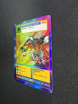Vintage Digimon CCG Battle Series 1 Holo Card Kimeramon ST-21S - Image 4