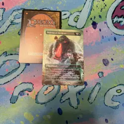 DIY Defense Of The Heart Full Art Foil Mtg Play Test Card - Image 1