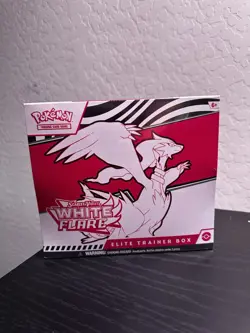 NEW SEALED Pokemon TCG WHITE FLARE ETB Elite Trainer Box Pokemon Trading Cards! - Image 1