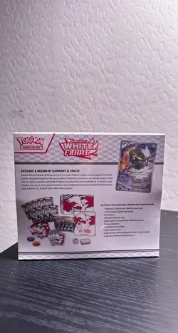 NEW SEALED Pokemon TCG WHITE FLARE ETB Elite Trainer Box Pokemon Trading Cards! - Image 2