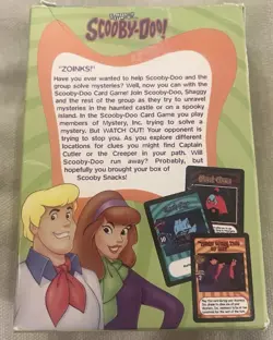 Scooby-Doo! Expandable Card Game Starter Set 2000 New Open Box Sealed Cards - Image 2