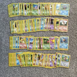 Lot Of 140+ Vintage Pokemon Cards Common Base Set WOTC Gym Challenge - Image 1