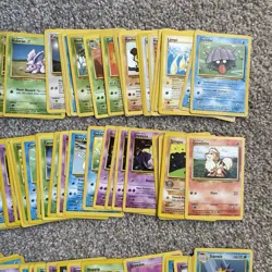 Lot Of 140+ Vintage Pokemon Cards Common Base Set WOTC Gym Challenge - Image 3