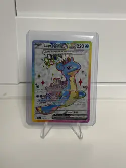 Pokemon Card Lapras ex 158/142 Ultra Rare Stellar Crown Near Mint - Image 1