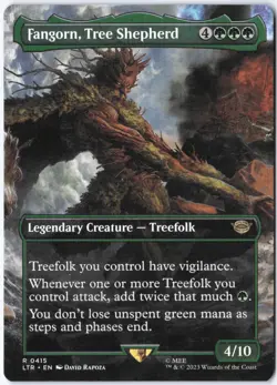 Fangorn, Tree Shepherd (Borderless) R UB: The Lord of the Rings: 415 LP - Image 1