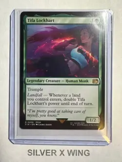 Tifa Lockhart x1, MTG, Magic the Gathering, Final Fantasy, FIN, NM - Image 1