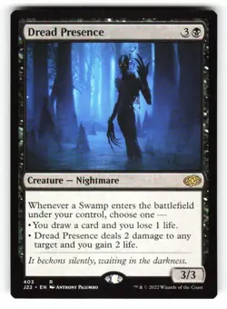 Dread Presence #403 (NM) (Non-Foil) (J22) Magic MTG - Image 1