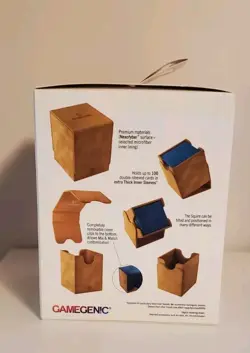 Gamegenic SQUIRE 100+ XL Convertible Deck Box NEW: Sand Color - Image 3