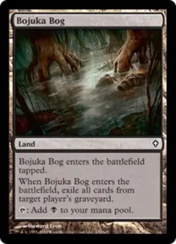1x Bojuka Bog Light Play MTG Magic - Kid Icarus - - Image 1