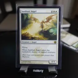 Scars of Mirrodin #22 Sunblast Angel - Image 1