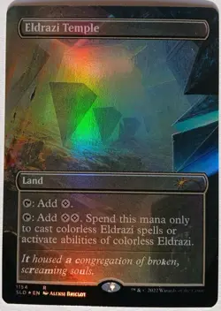 1x- Eldrazi Temple, Foil :NM/M, Rare, Land Secret Lair magic mtg Free Shipping! - Image 2