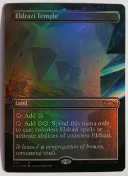 1x- Eldrazi Temple, Foil :NM/M, Rare, Land Secret Lair magic mtg Free Shipping! - Image 3