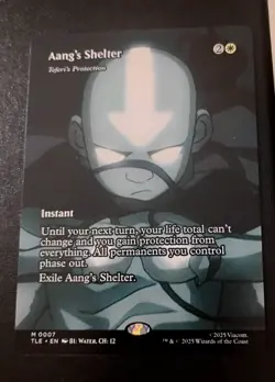 Aang's Shelter Teferi's Protection M (Borderless) Avatar: The Last Airbender #7 - Image 2