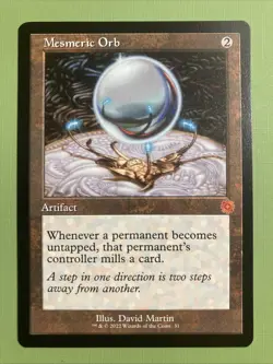 MTG - Mesmeric Orb (retro) - The Brothers' War - NM - Image 1