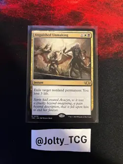 Anguished Unmaking Commander: Tarkir: Dragonstorm Regular - Image 1
