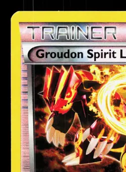 Groudon Spirit Link 131/160 Primal Clash LP Reverse Holo Pokemon Card TCG - Image 2