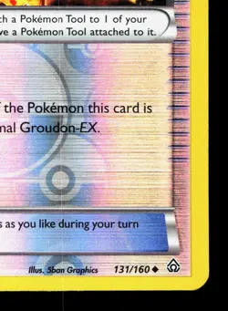 Groudon Spirit Link 131/160 Primal Clash LP Reverse Holo Pokemon Card TCG - Image 5
