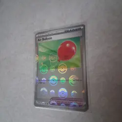 Air Balloon 079/086 Black Bolt Pokeball Reverse Holo NM Pokemon Card - Image 1