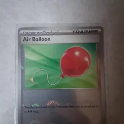 Air Balloon 079/086 Black Bolt Pokeball Reverse Holo NM Pokemon Card - Image 4