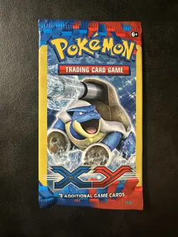 Pokemon XY Base Set - 3 Card mini Booster Pack - New Factory Sealed - Image 1