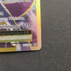 Pokemon TCG Karte - Mewtu EX 103/108 DE Full Art Holo Rare Evolutions 2016 - Image 5