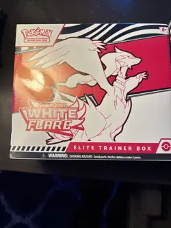 Pokemon Black Bolt and White Flare Elite Trainer Box ETB Set of 2 - Image 2