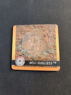 Pokemon Artbox Action Flipz 1999 Nintendo #09 #50 DIGLETT #51 DUGTRIO - Image 1