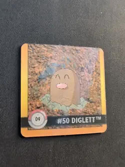 Pokemon Artbox Action Flipz 1999 Nintendo #09 #50 DIGLETT #51 DUGTRIO - Image 2