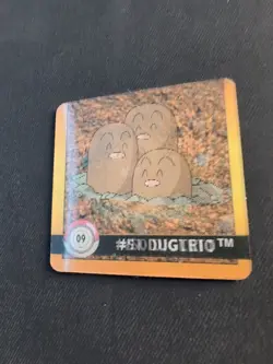 Pokemon Artbox Action Flipz 1999 Nintendo #09 #50 DIGLETT #51 DUGTRIO - Image 3