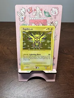 SWIRL Pokemon Zapdos 150/147 Holo 2009 TCG Supreme Victors - Image 2