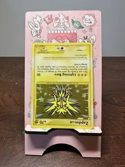 SWIRL Pokemon Zapdos 150/147 Holo 2009 TCG Supreme Victors - Image 4