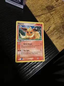 Pokemon TCG Flareon Holo Rare Card 2/17 Pop Series 3 Promo NM - Image 1