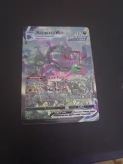 Pokemon TCG Rayquaza VMAX Envolving Skies 218/203 Alternate Art Secret - Image 1