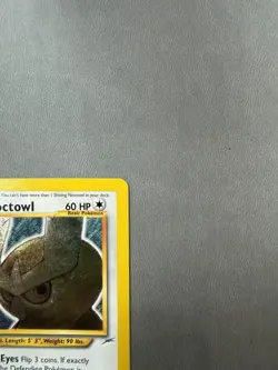 Pokemon TCG Shining Noctowl Neo Destiny 110 Holo Unlimited Shiny Holo Rare - Image 4