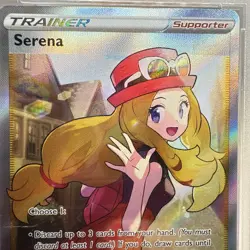 2022 POKEMON SWSH SERENA 193/195 SILVER TEMPEST FULL ART PSA 10 GEM MINT - Image 5
