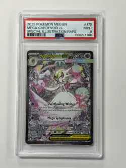 Mega Gardevoir ex SIR PSA 9 #178 Pokemon Mega Evolution - Image 1