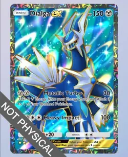 Pokemon TCG Pocket - Dialga Full Art 2⭐, Space-time Smackdown, English - Image 1