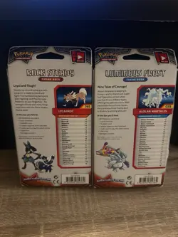 Pokemon TCG Sun & Moon Burning Shadows Theme Decks: Rock Steady & Luminous Frost - Image 2