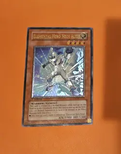 Yugioh Elemental Hero Neos Alius Ultimate Rare 1st Edition TAEV-EN018 - Image 1