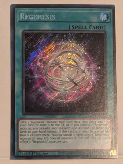 x1 Regenesis - ALIN-EN059 - Secret Rare - 1st Edition Yu-Gi-Oh! M/NM - Image 1