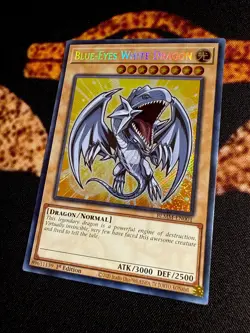 YUGIOH • BLUE EYES WHITE DRAGON • SECRET RARE • BLMM-EN001 • 1st EDITION • NM - Image 3