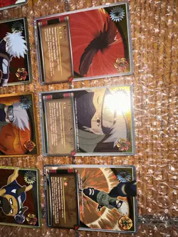 Naruto TCG CCG Hatake Kakashi Foil 2002 18 Card Lot Card Rares Full Art Gold - Image 4