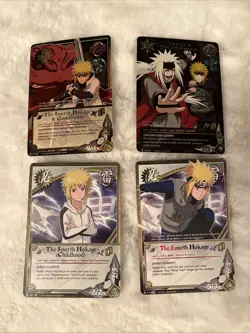 Naruto CCG TCG Minato Namikaze And Kushina Uzumaki Card Lot LAST CHANCE - Image 2