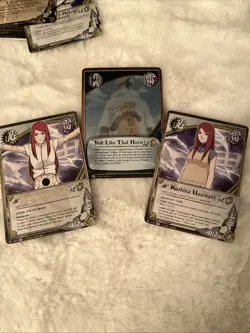 Naruto CCG TCG Minato Namikaze And Kushina Uzumaki Card Lot LAST CHANCE - Image 3