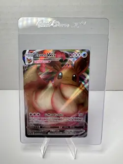 Eevee VMAX SWSH087 Sword and Shield Black Star Promo Pokemon TCG Card NM - Image 1