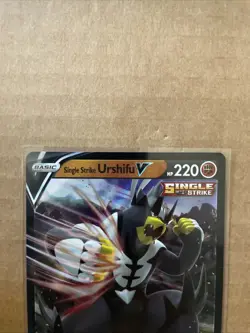Single Strike Urshifu V SWSH106 SWSH: Sword & Shield Promo Card Holo - Image 2