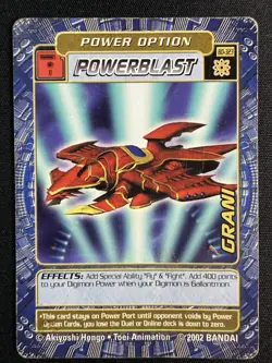 Grani BO-323 Digimon Digi-battle Series 6 Bandai Trading Card - Rare - Image 2