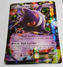 JUMBO Gengar EX Oversized Card 34/119 XY Phantom Forces Pokemon - Image 1