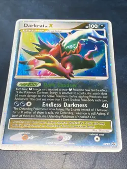 Darkrai LV.X DP19 Holo Pokemon Card - Diamond & Pearl Promo (2008) - Image 2