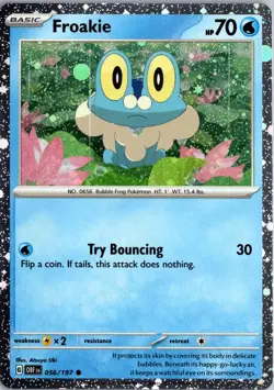 Froakie - (Cosmos Holo) Holo Promo Miscellaneous Cards & Products 056/197 NM - Image 1